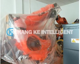 Complete KUKA robot KR 210 R2700-2/FLR, including controller and teaching pendant