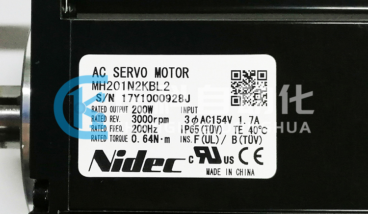Nidec伺服電機MH201N2KBL2 Nidec伺服電機MH201N2KBL2