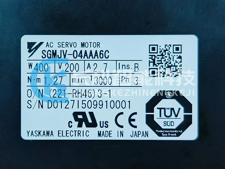 安川400W伺服電機(jī)SGMJV-04AAA6C 安川400W伺服電機(jī)SGMJV-04AAA6C
